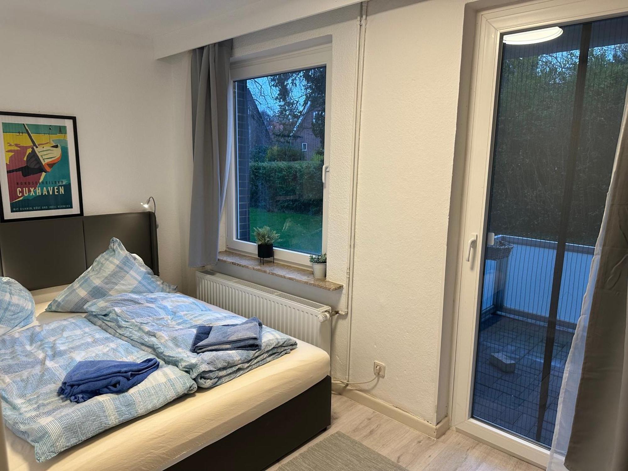 Haus Seefalke - 250 M Zum Meer Cuxhaven Dış mekan fotoğraf